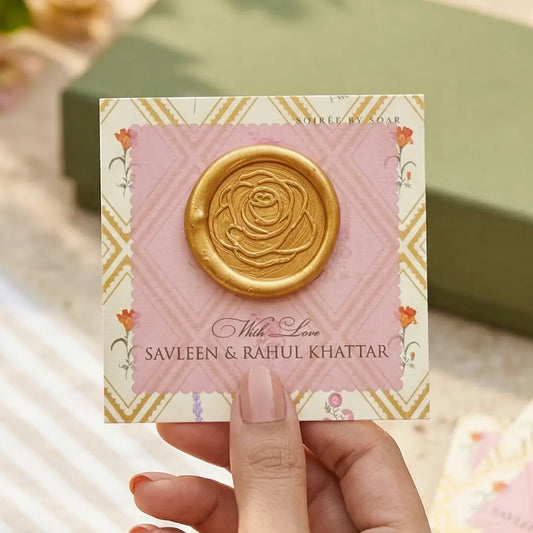 Versailles Pink Single Sided Gift Tag